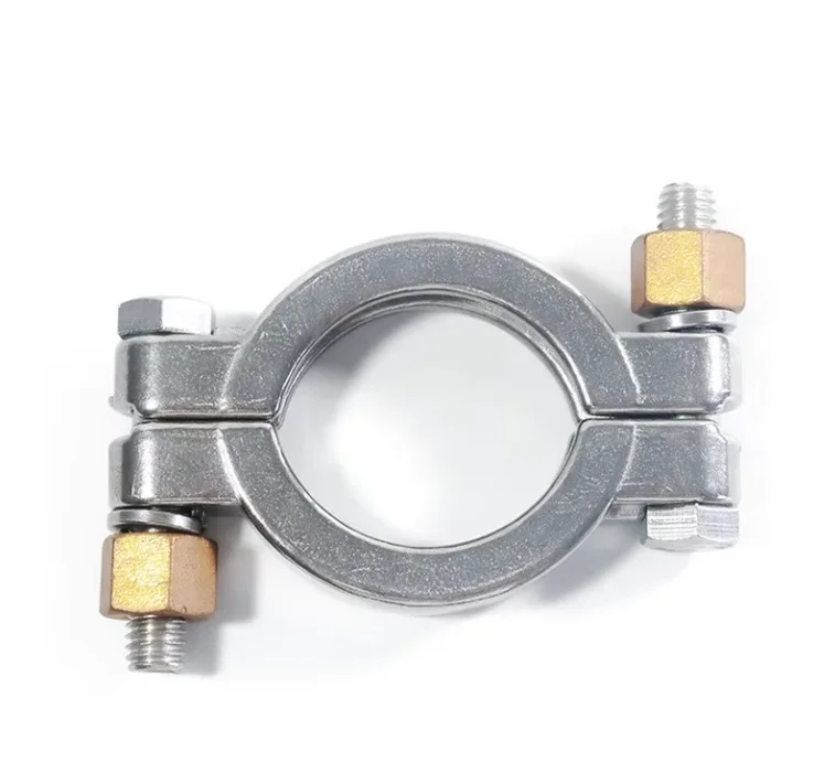 High Quality Hygienic Food Grade Sanitary Stainless Steel TRI Clamp Pipe Fitting High Pressure Pin Clamp