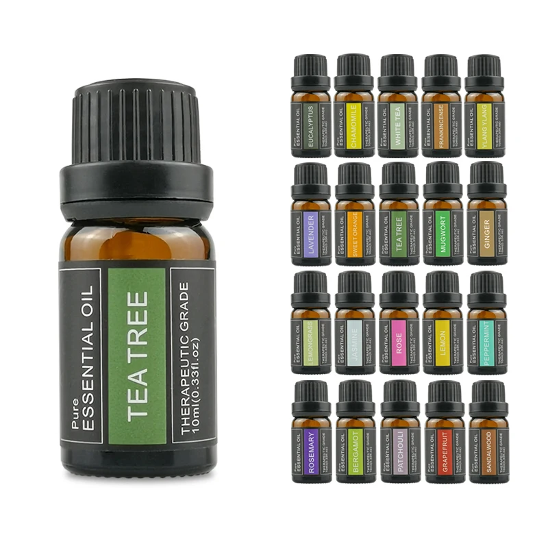 wholesale fragrance essential oils for candle making organic natural eucalyptus rose lavender Aromatherapy Pure essential Oil