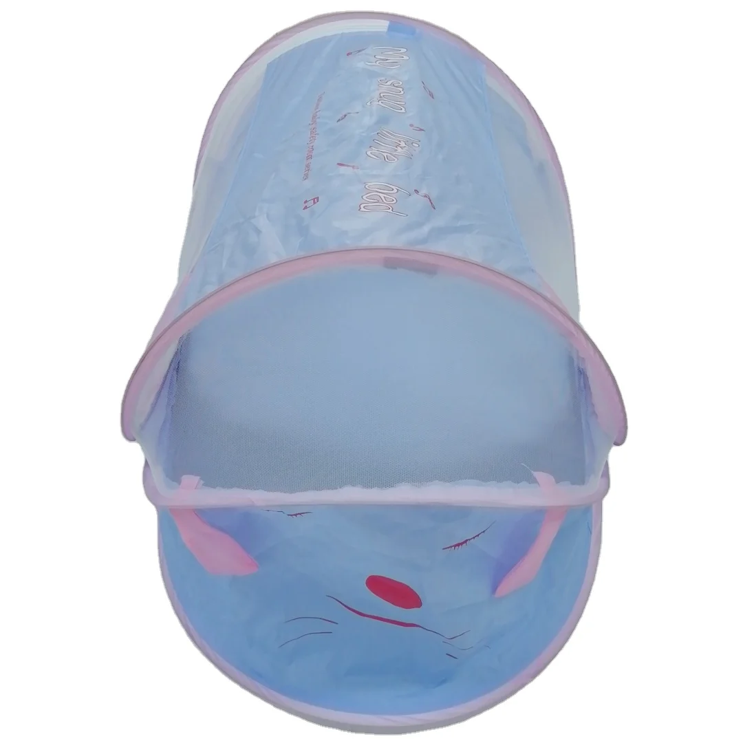 Москитная сетка для детей с подушкой для сна, Детские сетки с бесплатной установкой