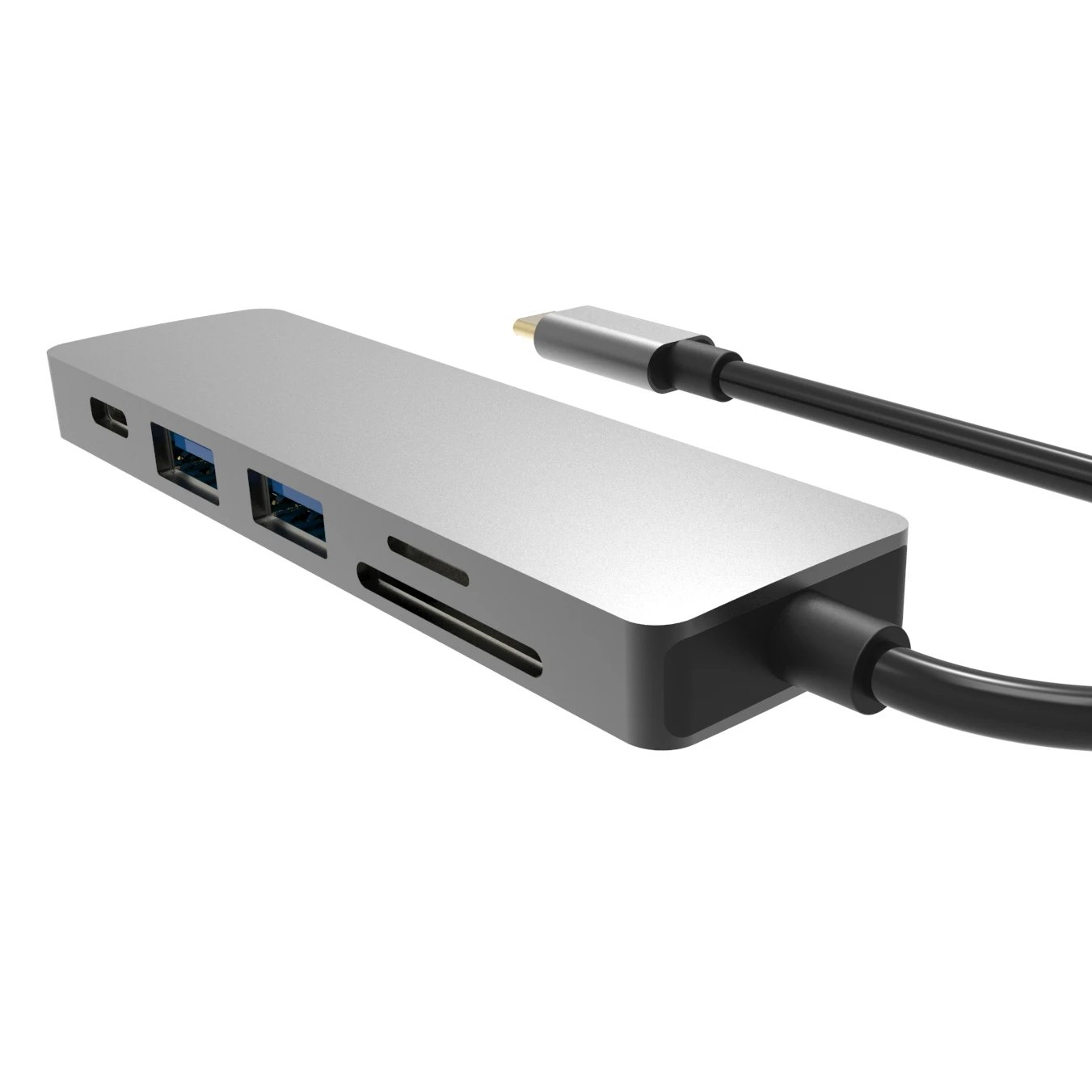 Type-c To Hdmi 5 In 1 Usb Type-c Hub Pd Fast Charge Multi-function Notebook Docking Station