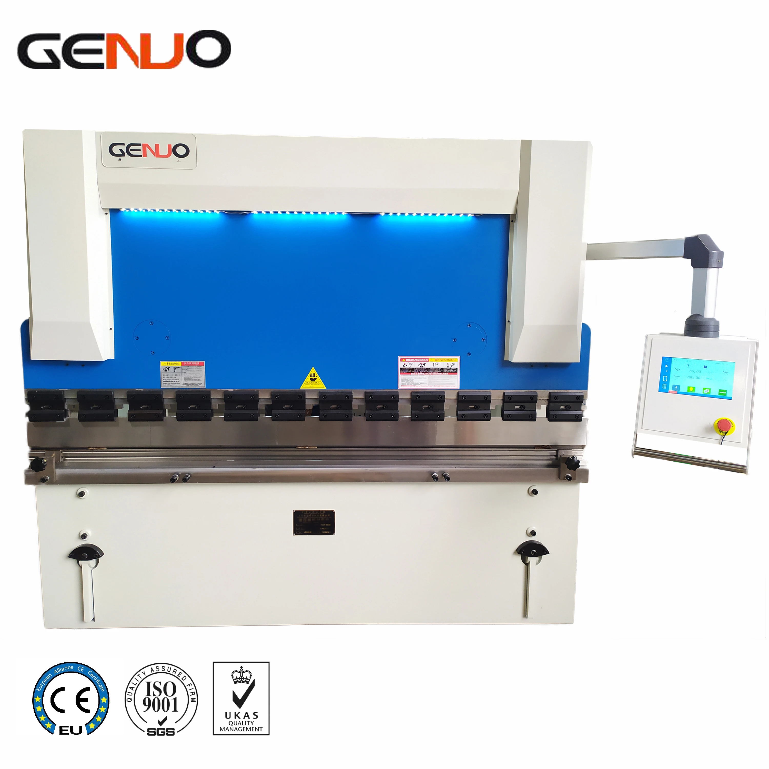 WC67Y 40T/1600 small press brake and manual sheet metal bending machine
