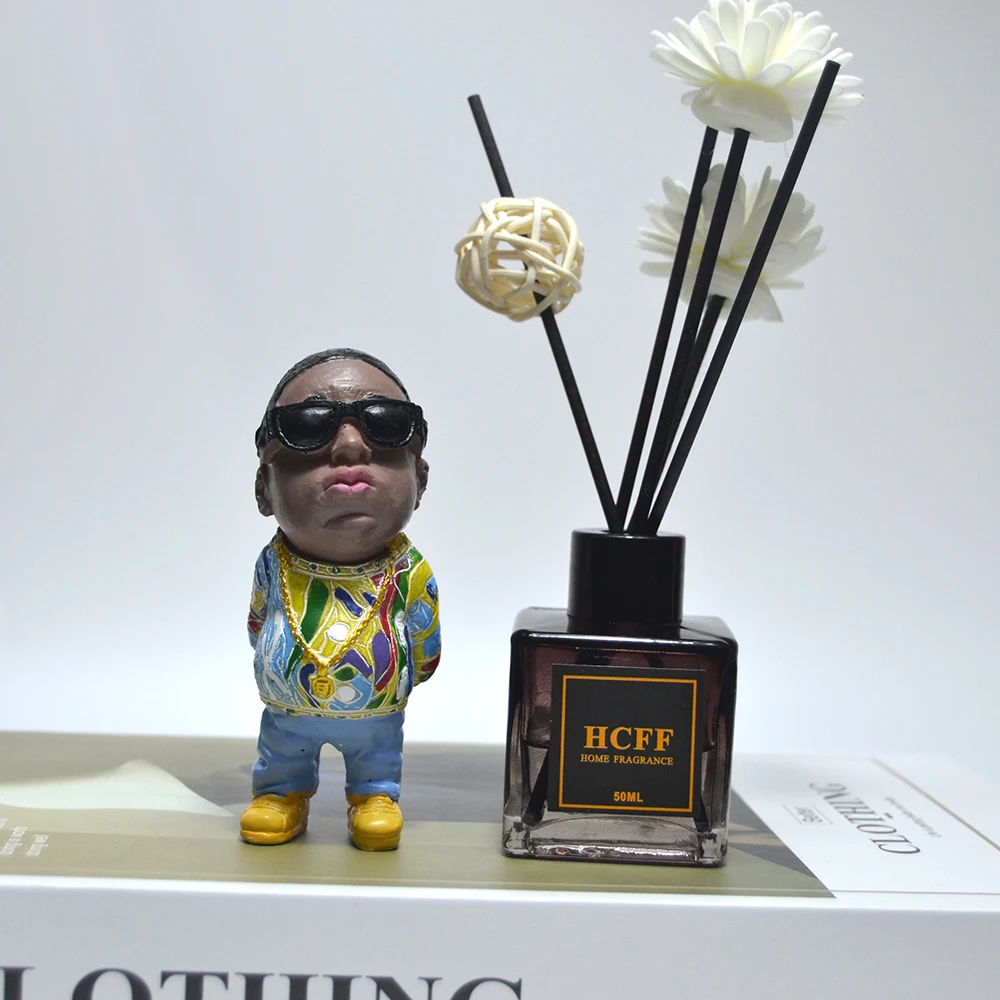 Fengzhi Factory Alkyne Legendary Modern Style Hip Hop Memorial Statue Fat Man Resin Craft Sculpture Decoration