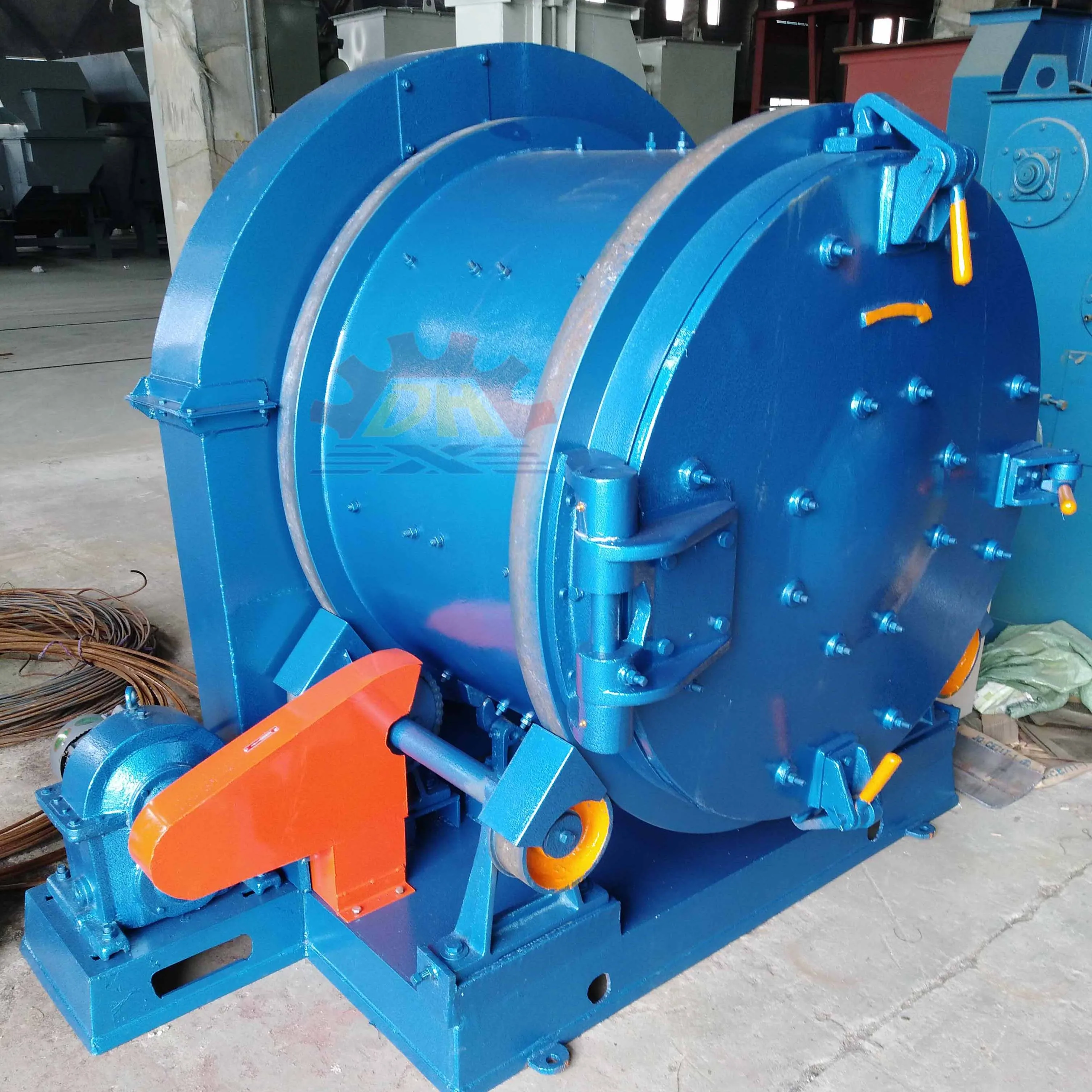 Q3110 Blaster for Steel Casting Parts Rotary Drum Type Wheel Shot Blasting Machine