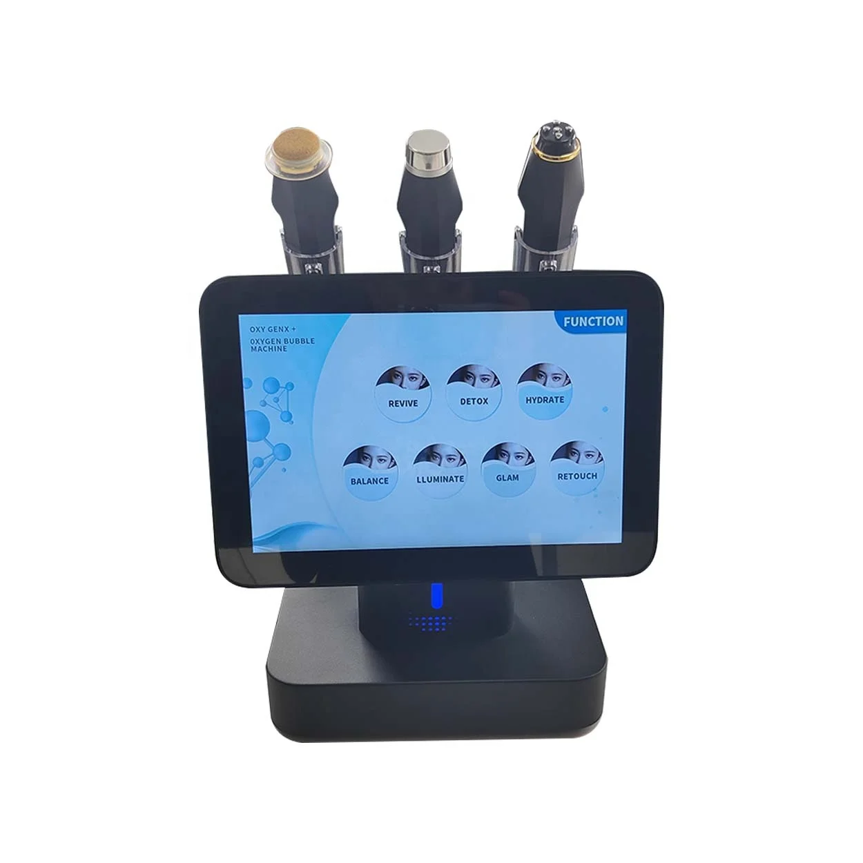 Oxygenation Pods Hydra Beauty Facial Massage Products Skin Tightening Oxygen Jet Microdermabrasion Machine