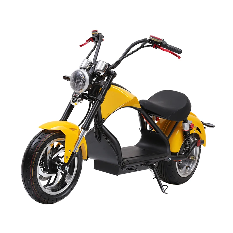 60V Fat Electric 3000Watt Moped 35Ah Dual Battery Full Suspension Electrical Scooters