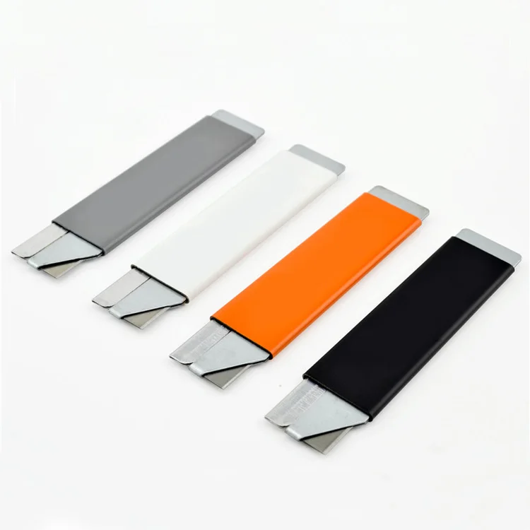 High Quality Custom Stainless Steel Handy Box Cutter Tap Open Carton Cutter