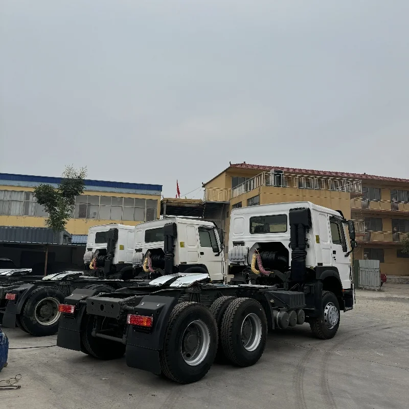 Selling HOWO tractor heads second-hand container trailer heads 6 * 4 semi-trailer trailer heads