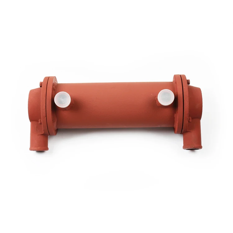 Marine diesel engine with gear box FD400 turbine oil cooler