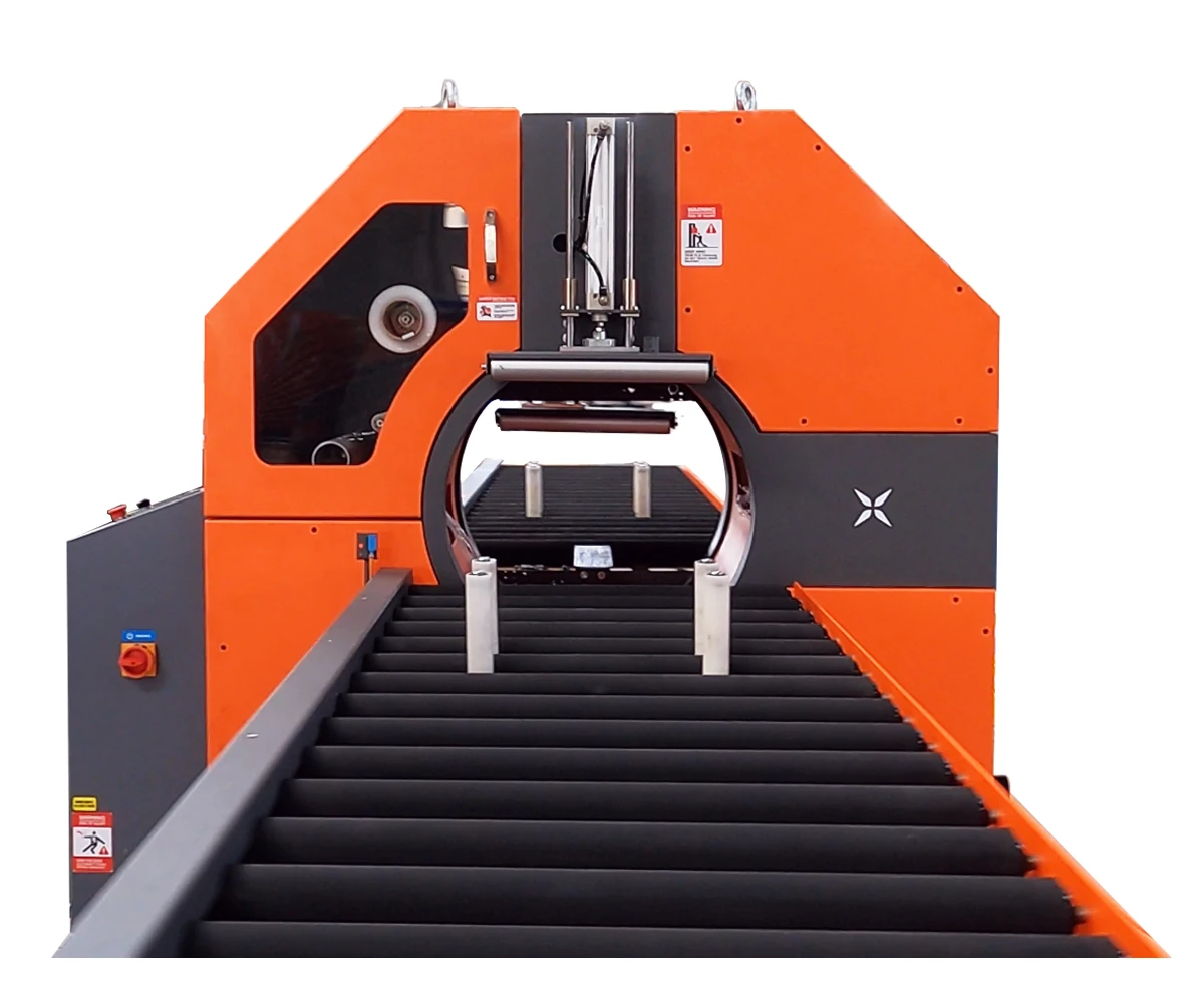 Fully automatic machine pallet stretch wrapping machine intelligent online wrapping machine