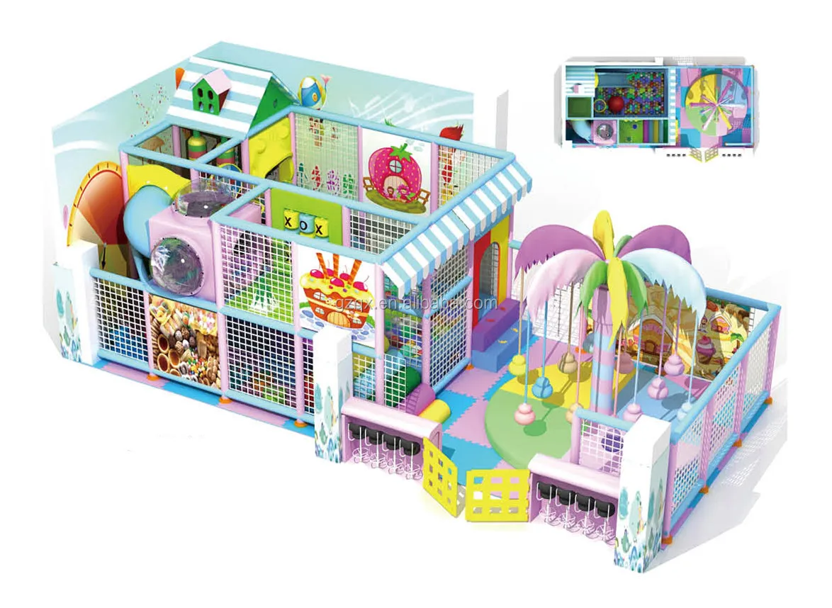 
Professional manufacturer commercial playground kids indoor playground soft play 