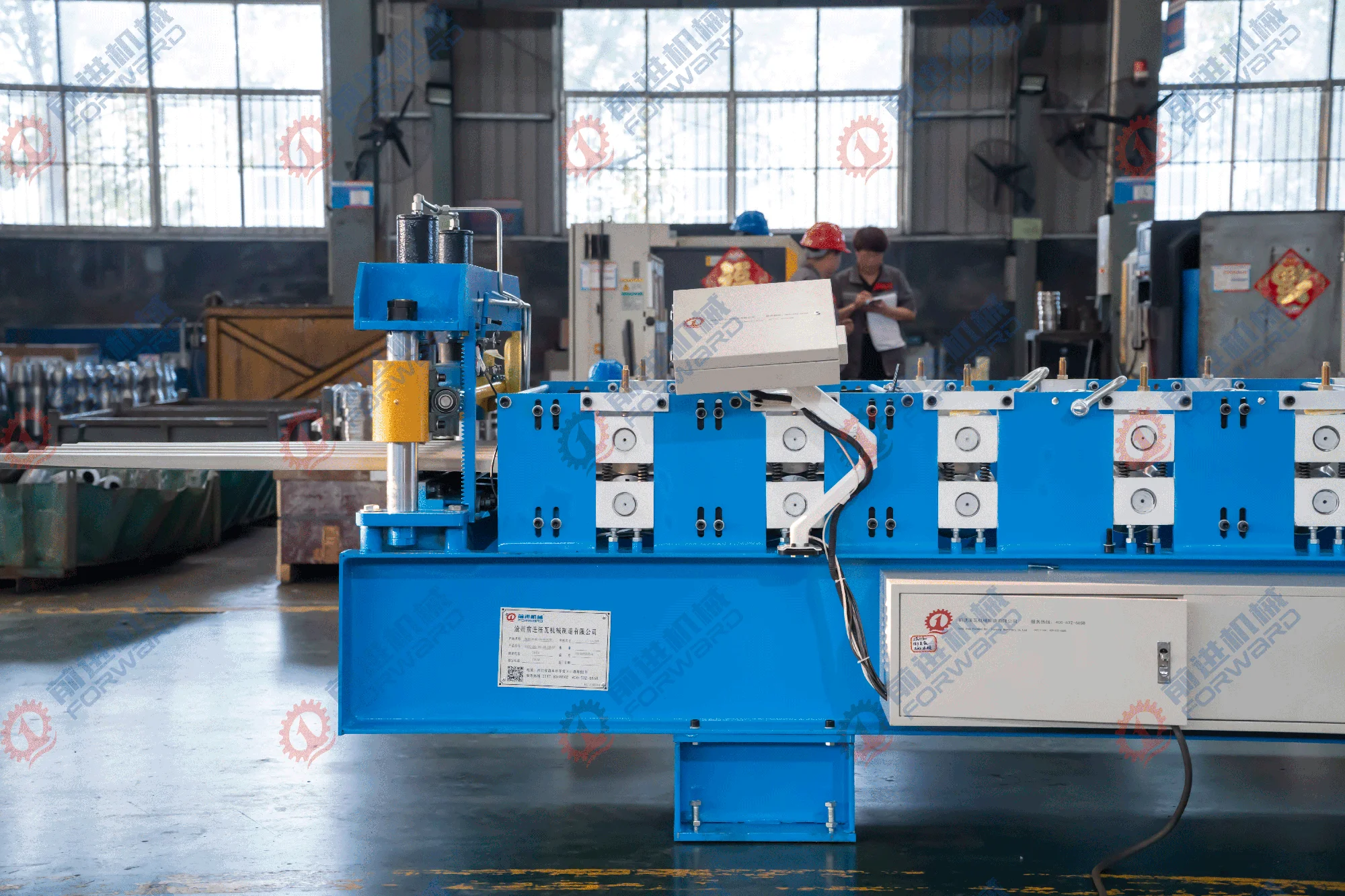 FORWARD High Speed Galvanized Corrugated Roofing Sheet Roll Forming Machine