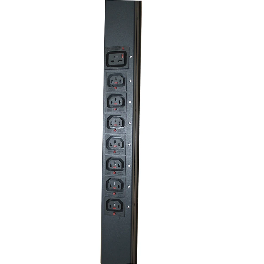 Used in network cabinet,0U IEC series vertical Intelligent Rack PDU