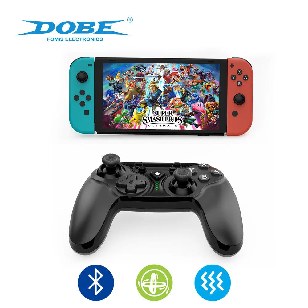 DOBE gamepad for Nintendo Switch wireless game controller compatible with Android wireless PC wired connection