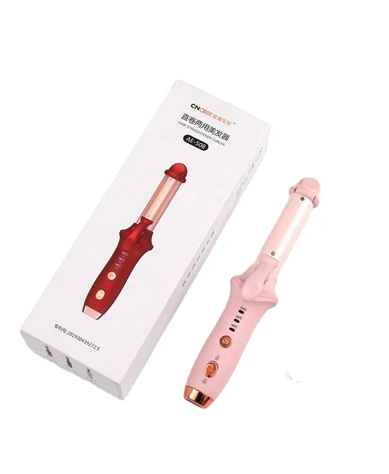 New design Electric Hair curler Professional Fast Heating Hair Straighter USB CHARGE Comb