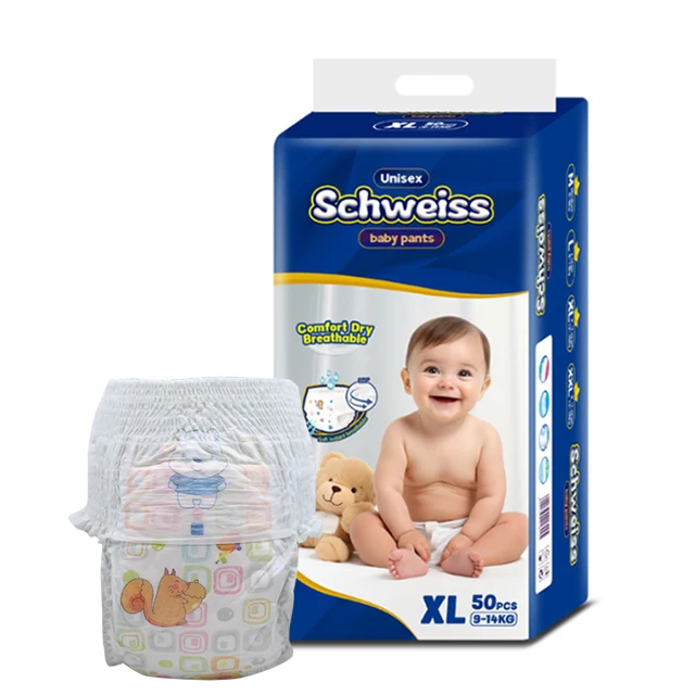 SJD023 Wholesale cheap baby pants diapers disposable pull up diapers /nappies pants baby diaper for kids