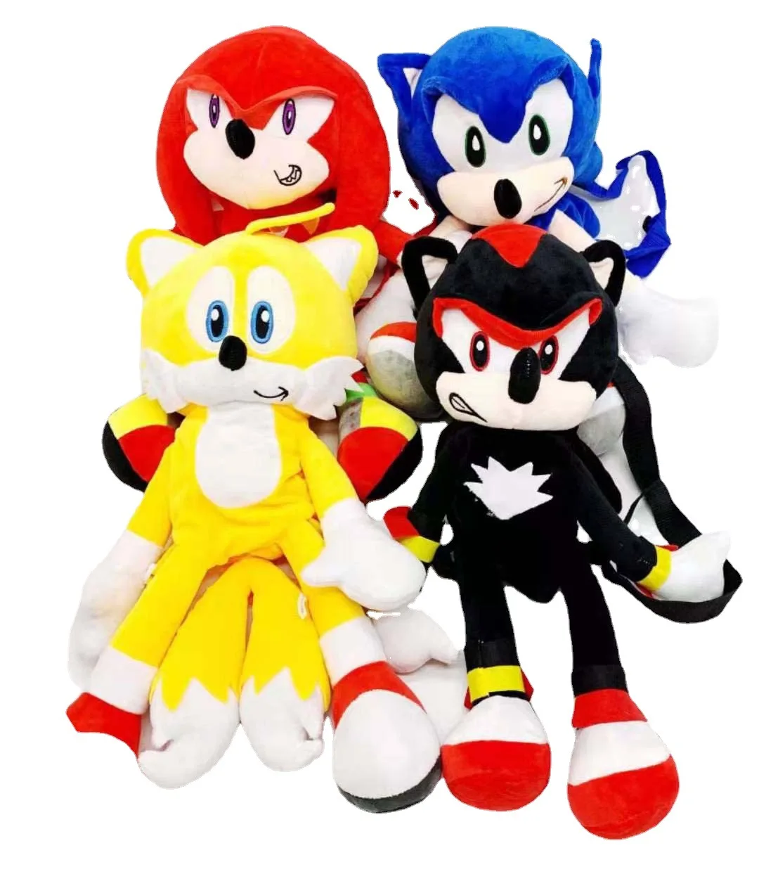 Wholesale Hot Sale Sonic Rat Plush Backpack Children Outdoor Cartoon Sonic Backpack Spot