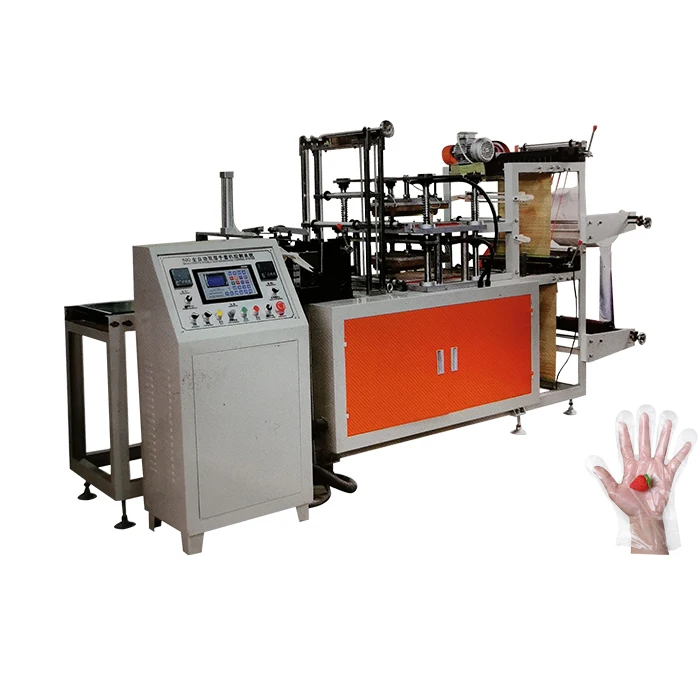 Прозрачный предприятий общественного питания ручной защитные пластиковые одноразовые перчатки делая машину