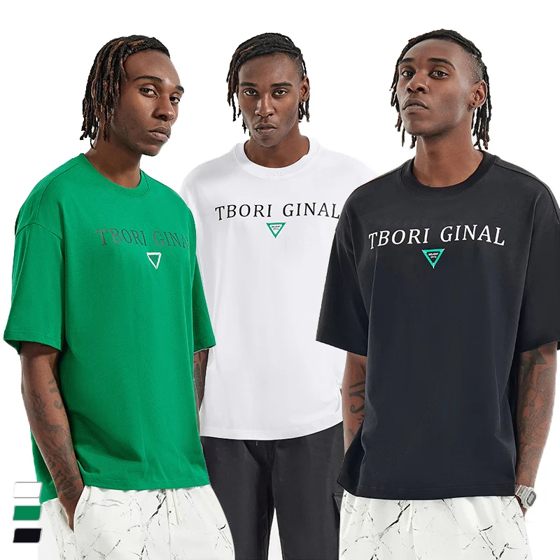 High Quality Small Quantity Short Sleeves Oversize Printed T-shirts for Men Wholesale OEM ODM