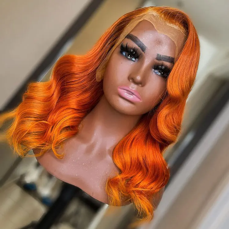 ginger bob wig  (3)