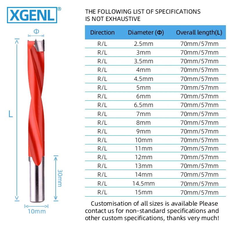 xgenl Wooden Holes drill bits for workingwood Bits Carbide Row Carpentry Brad Professional Forstner Wood Working Tools