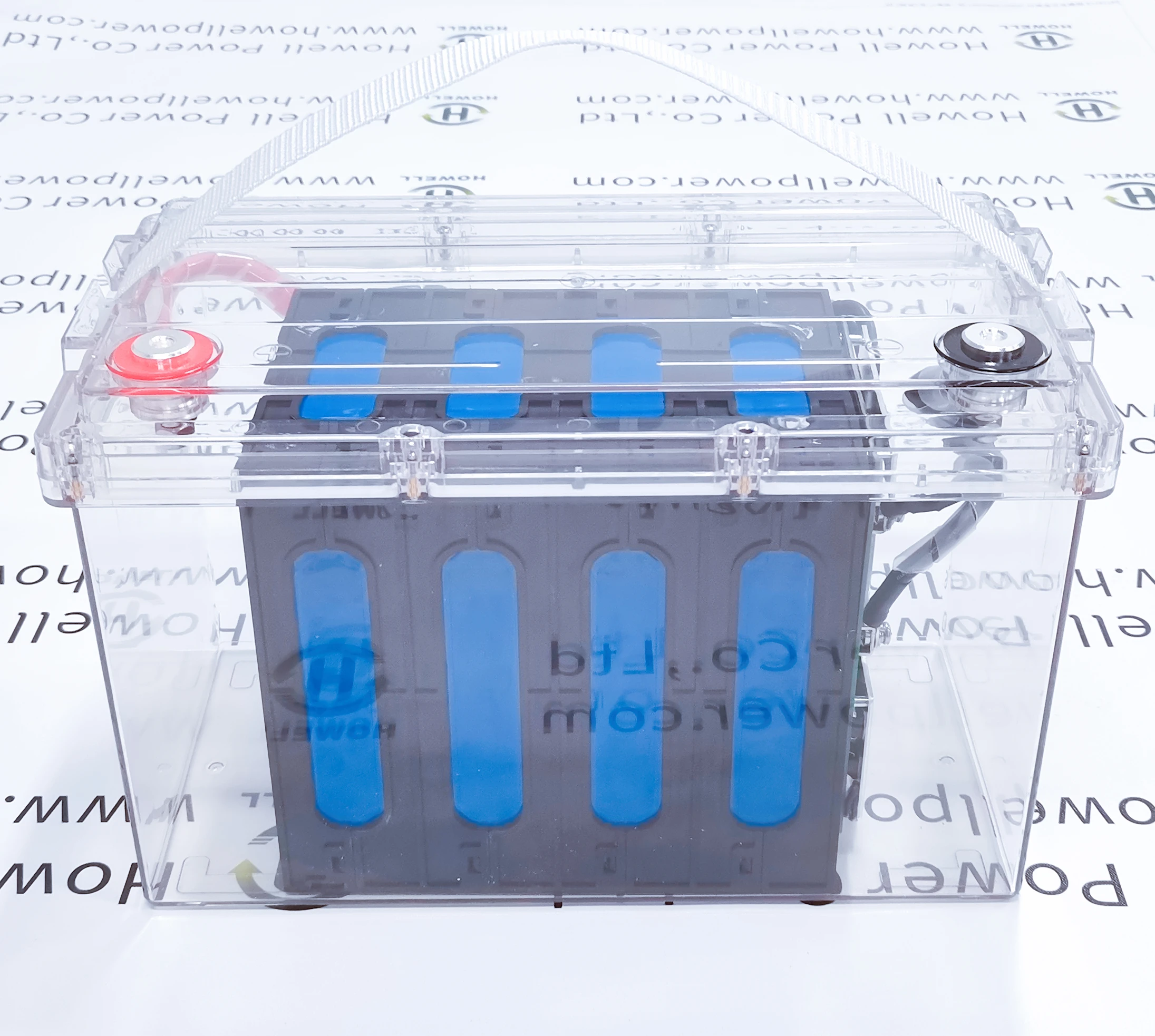 Customized Housing Transparent Shell 12V 24V 100Ah 200Ah 300AhLiFePO4 Battery lithium ion batterie