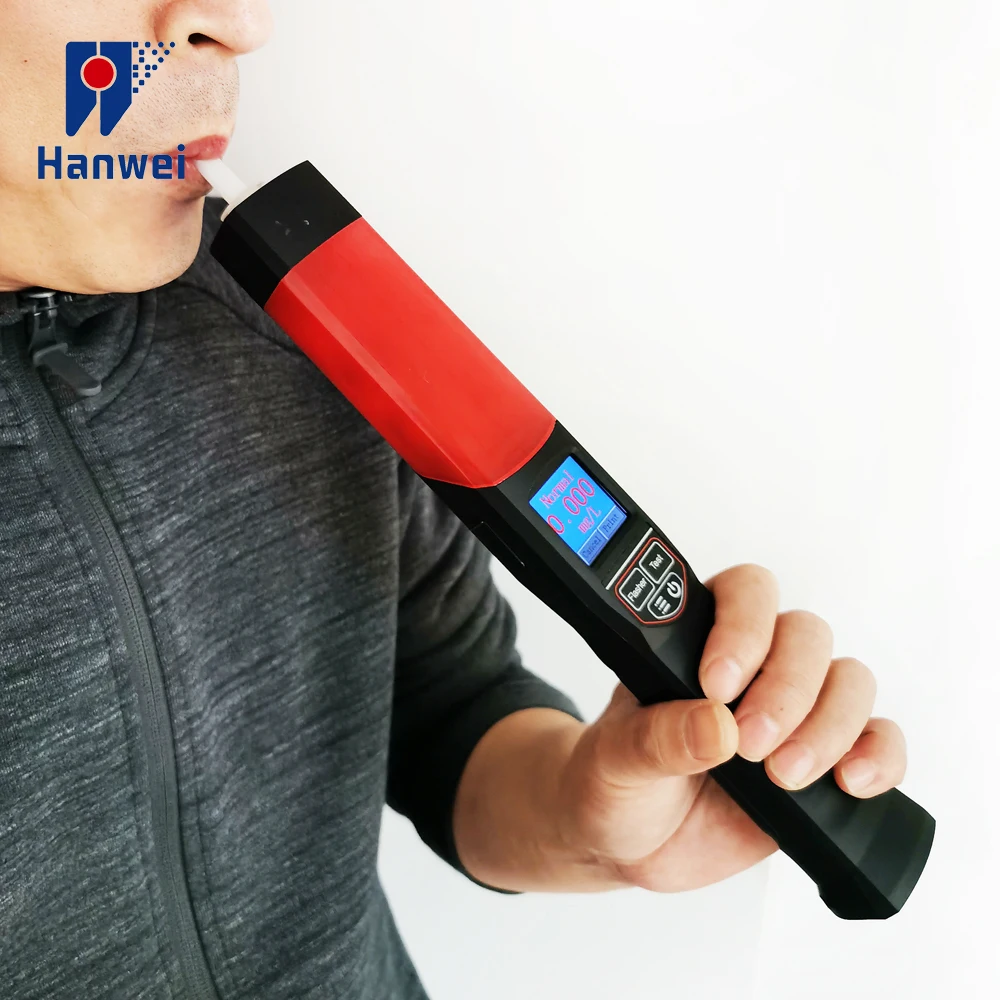 AT7200-R traffic baton function fuel cell sensor fast screening alcohol tester