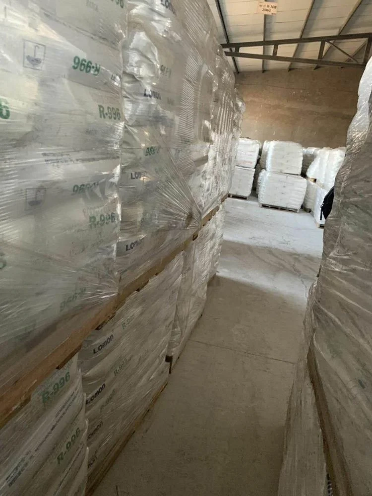 rutile titanium dioxide lomon r996 with the advatage of High scattering  and durability