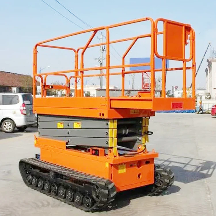 Electric Scissor Lift Platform Mobile Self Propelled Scissor Lift Table 15M