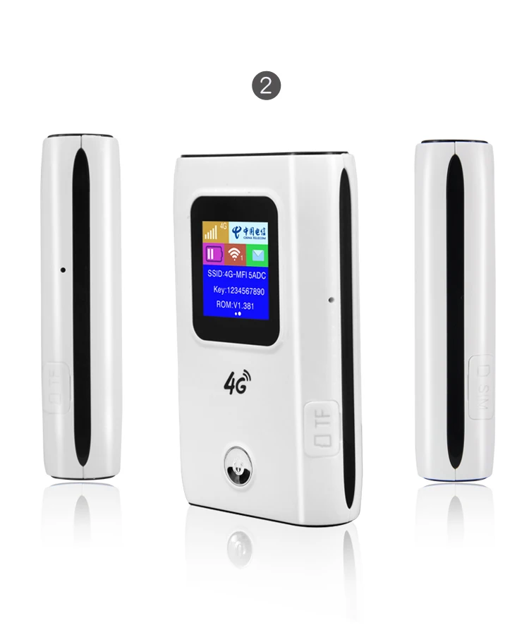 4G Lte power bank portable router mifis support 6000mAh