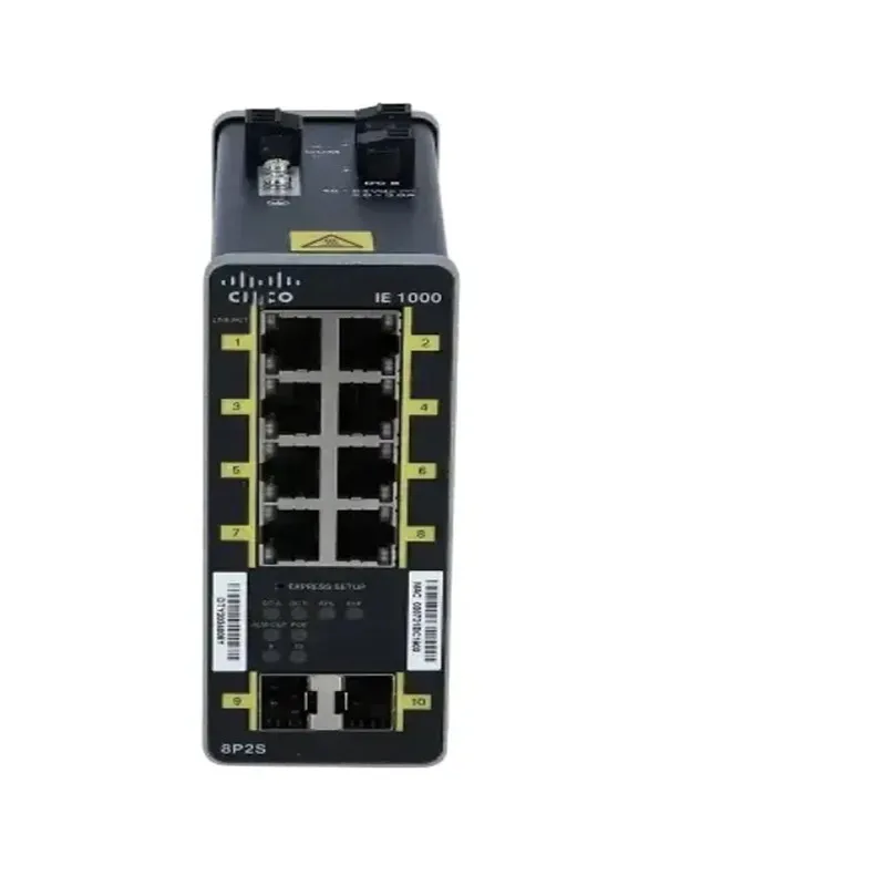 Brand New Industrial Ethernet Ie-1000-8p2s-lm 8 8 FE Copper Poe+ and 2*GE SFP Enterprise Level Switch IE-1000-8P2S-LM