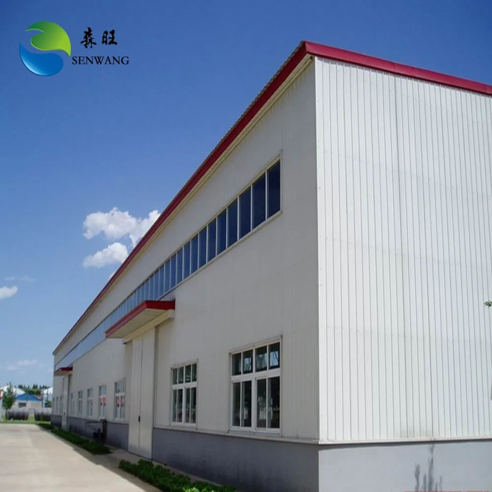 Metal Frame Building Quick Install Custom Design Prefab Steel Logistics small warehouse building /Hangar