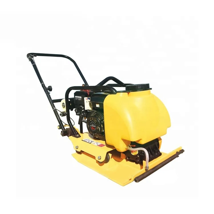 for asphalt compacting with water tank cast iron vibrating plate compactor