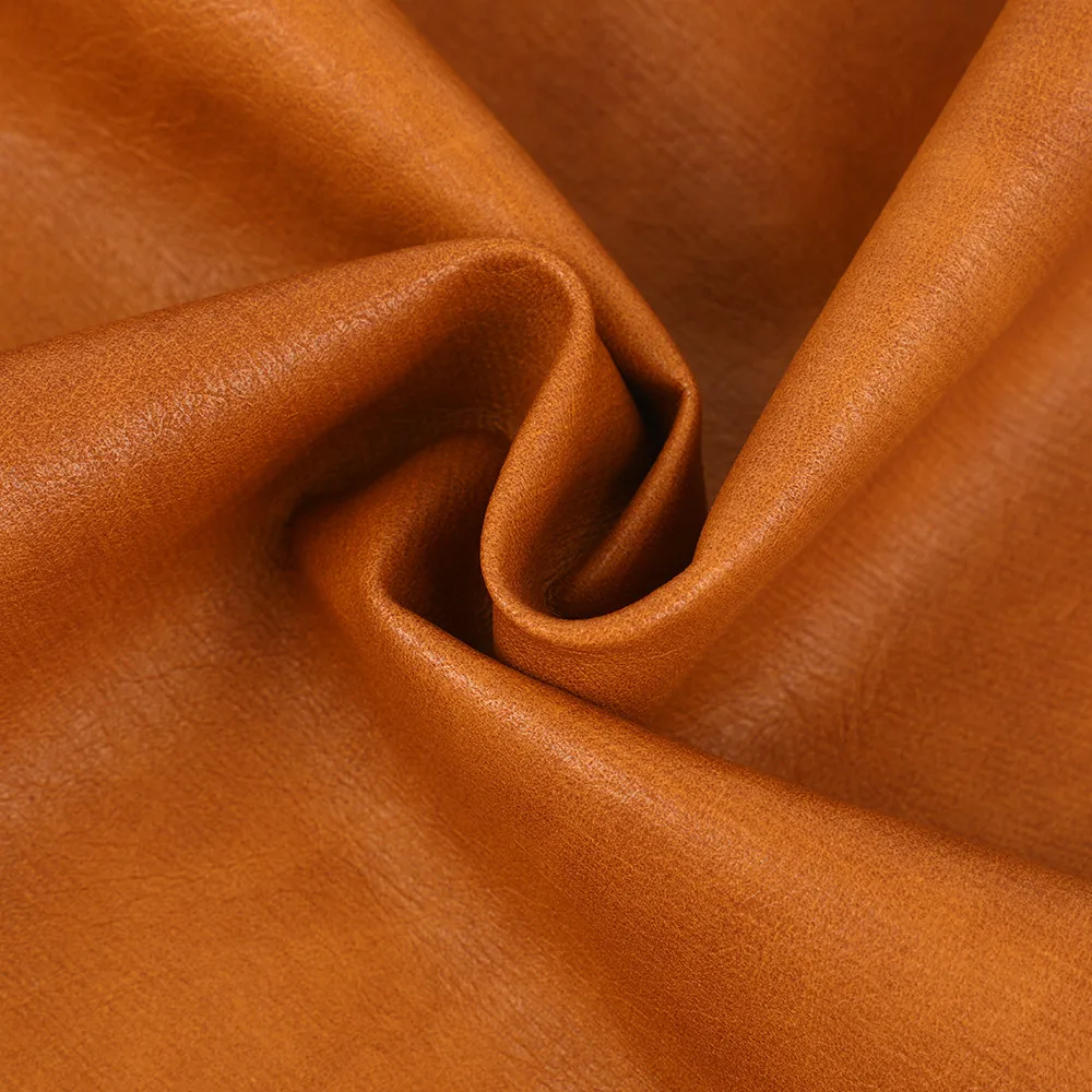 Premium Vegan Leather Manufacture Plant Sale Finished Imitation Synthetic Leather Fabrics
