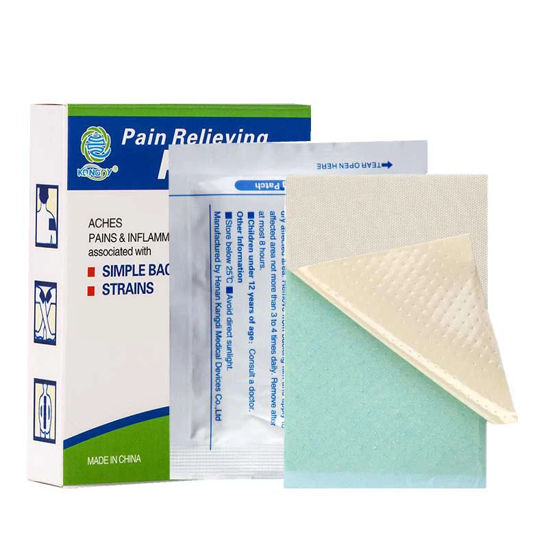 Free sample sciatic nerve pain hydrogel muscle pain hot gel patch