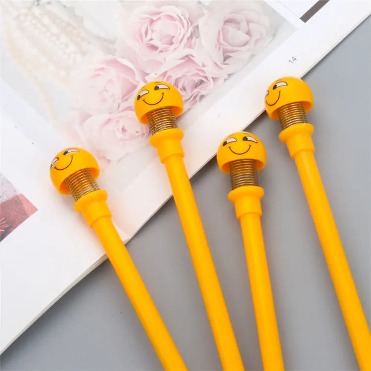 2020 Attractive style promotion gift creative fluent writing shaking head doll neutral pen