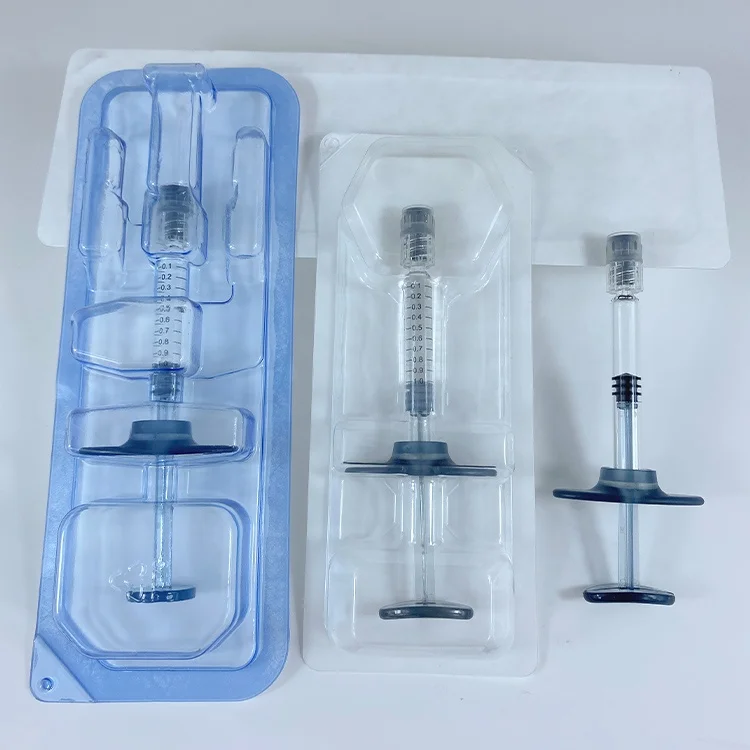 
Wholesale anti wrinkles lip enhancement customization Ultra Hyaluronic Acid syringe blister pack 