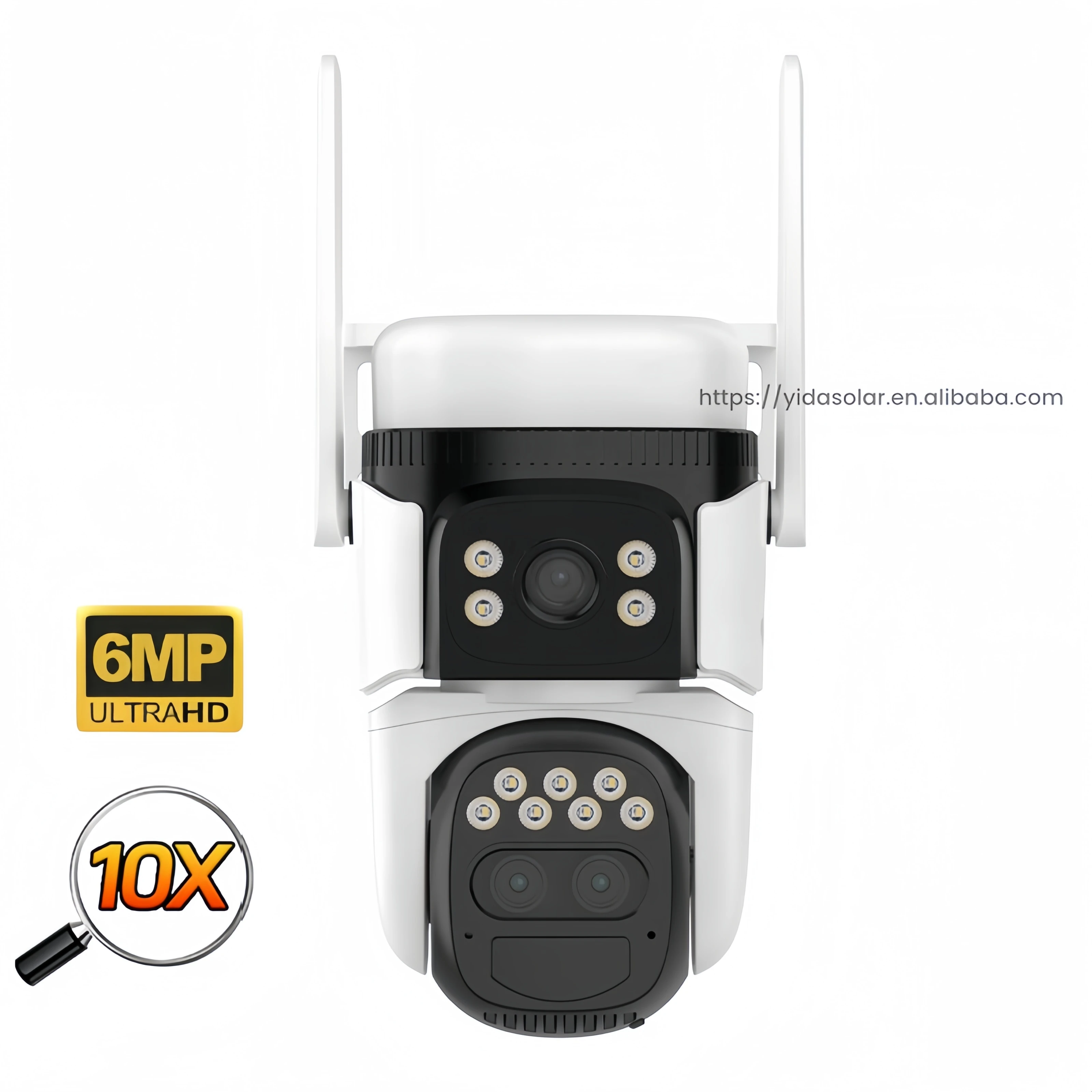 10X Optical Zoom Outdoor Wireless PTZ CCTV Camera IP Security Cameras PIR Human Motion Tracking WiFi Network Camera