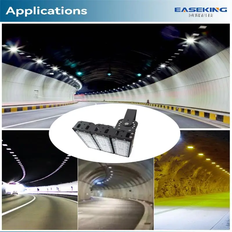 CE ROHS certificated outdoor use IP65 waterproof 90 degree beam angle led tunnel light 1000w