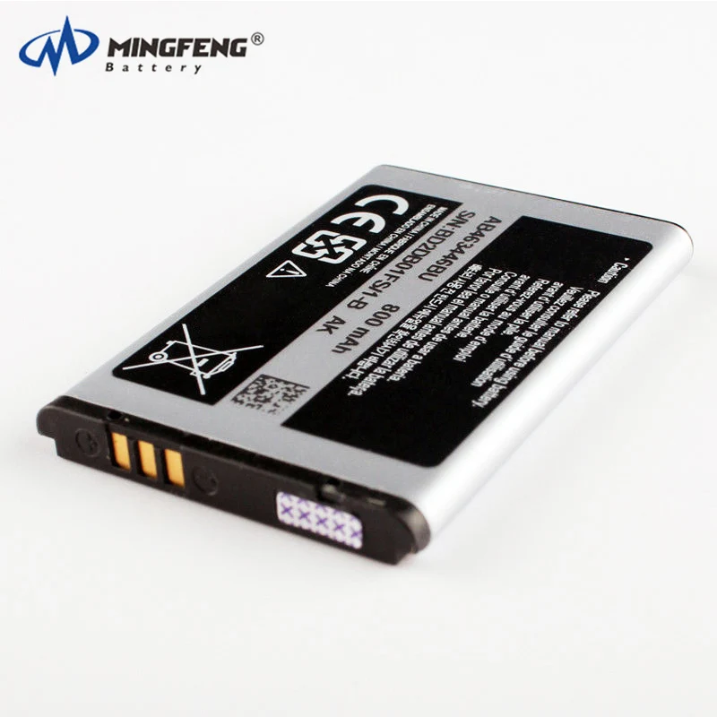Zero circle long life battery 800mAh AB463446BU AB043446BE For Samsung C3300K X208 B189 B309 F299 X160
