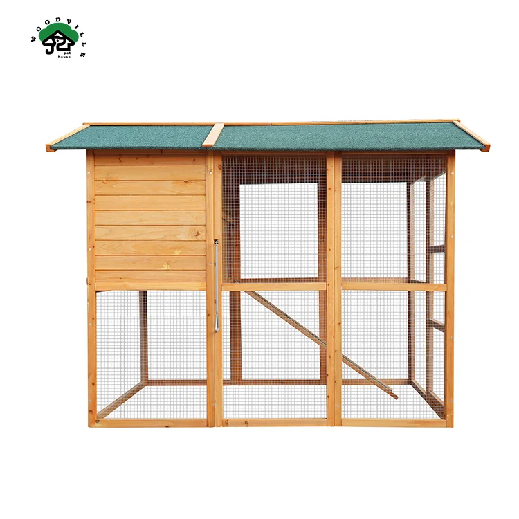 Large Outdoor Breathable Poultry Small Animal Cage Hen Houses Wood Chicken Coop