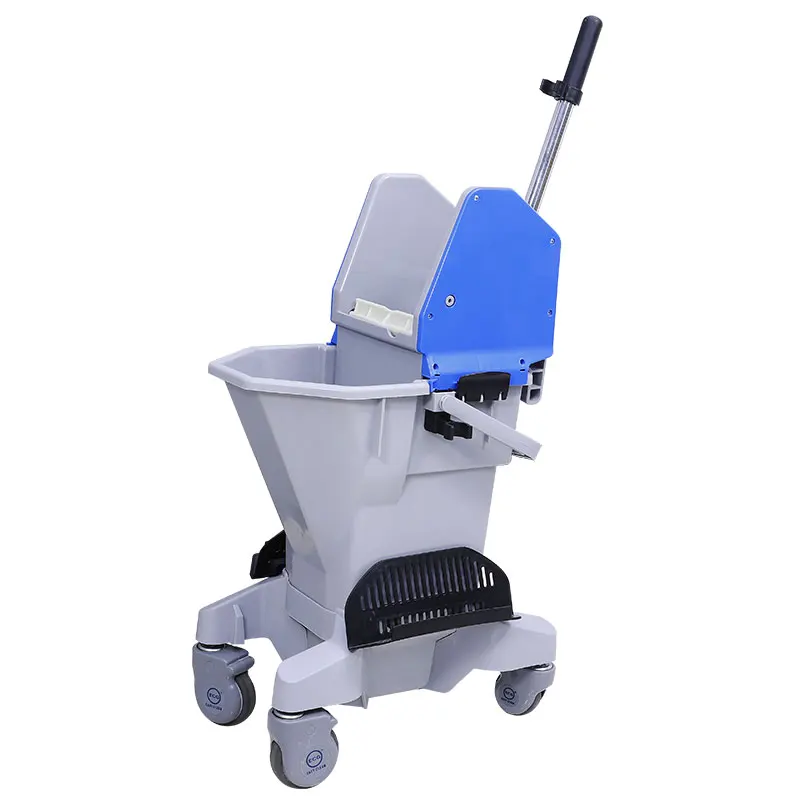Hotel Equipment Housekeeping Cart Quick Professional Housemaid Medical Cleaning Round Trolleys