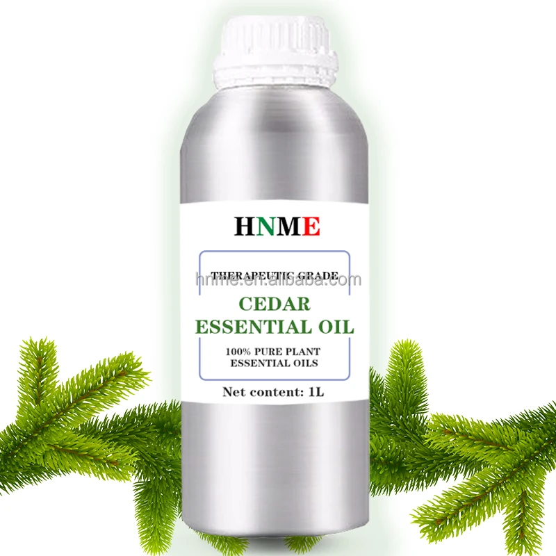 Certified Top 100% Cedar Wood Therapeutic Grade Essential Oils Best Hair Oils Skin Treatment Oils Wholesale free samples