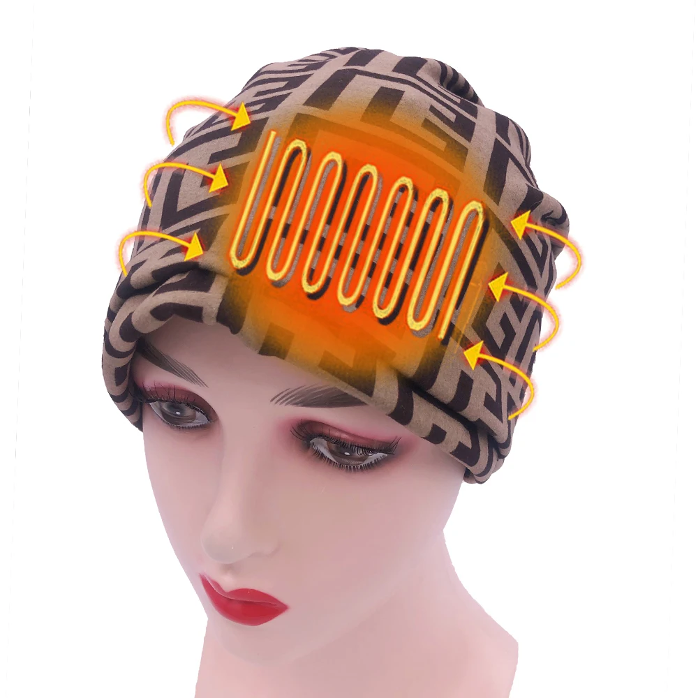 Зимняя шапка унисекс с электрическим подогревом и зарядкой от