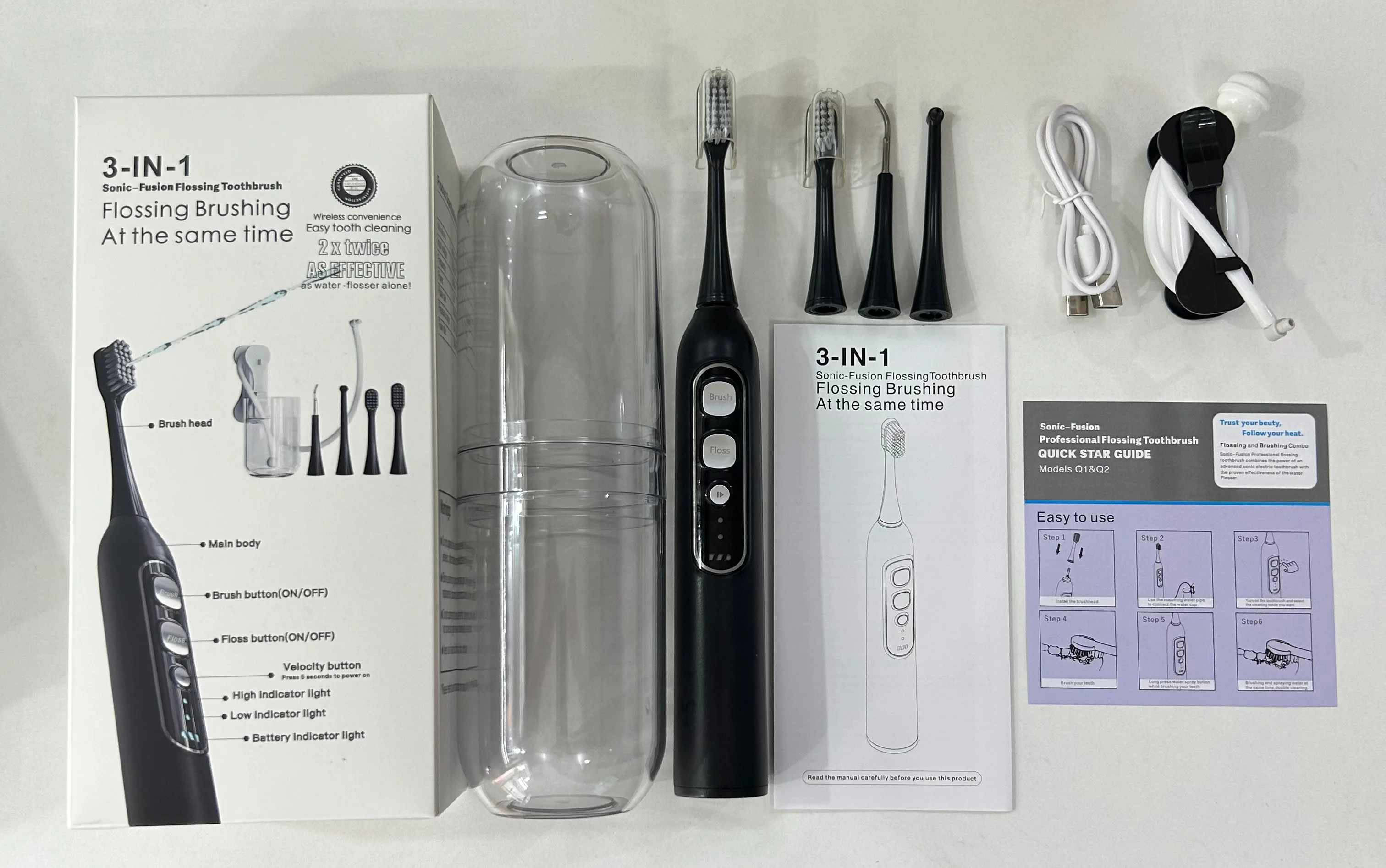 Прямая поставка с завода новый 2024 ooled дисплеем и водоструйным флоссером смеситель для стоматологического здоровья