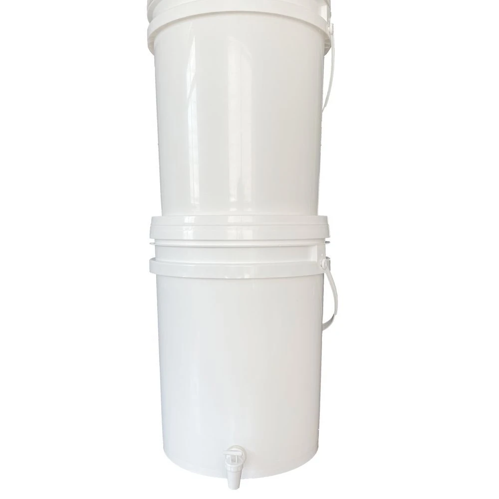 40L большой емкости самотечных фильтр для воды гравитационный водный фильтрации ведро