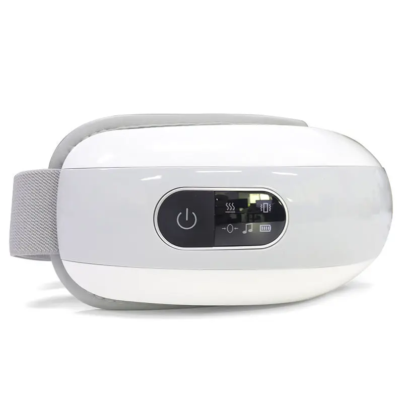 Foldable 9D Three Layer Air Bag Press Portable Smart Euipement Device Relax Vibration Eye Care Massager With Heat Music