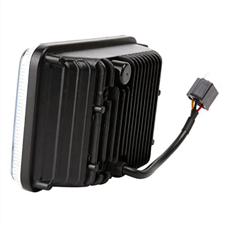 ACTEAM head off road lights 4X6 inch square auto light led rectangle sealed headlight 4x6 truck lamp