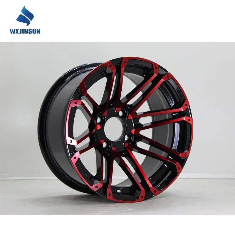 Hot selling electric golf cart parts & accessories 10/12/14 inch wheels rims for sale