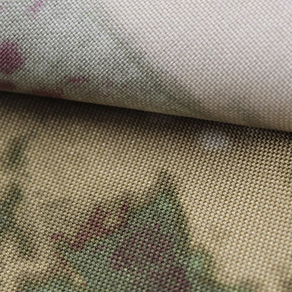 waterproof water repellent  pu coated 1000d  cordura camouflage camo custom printed nylon oxford fabric