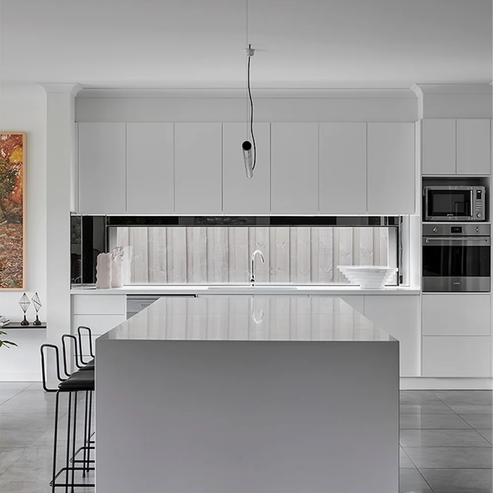 Modern Import Pullout  Kabinet  Fast Delivery American Custom Modular Modern Design outside Kitchen Furniture Kitchen Cabinet